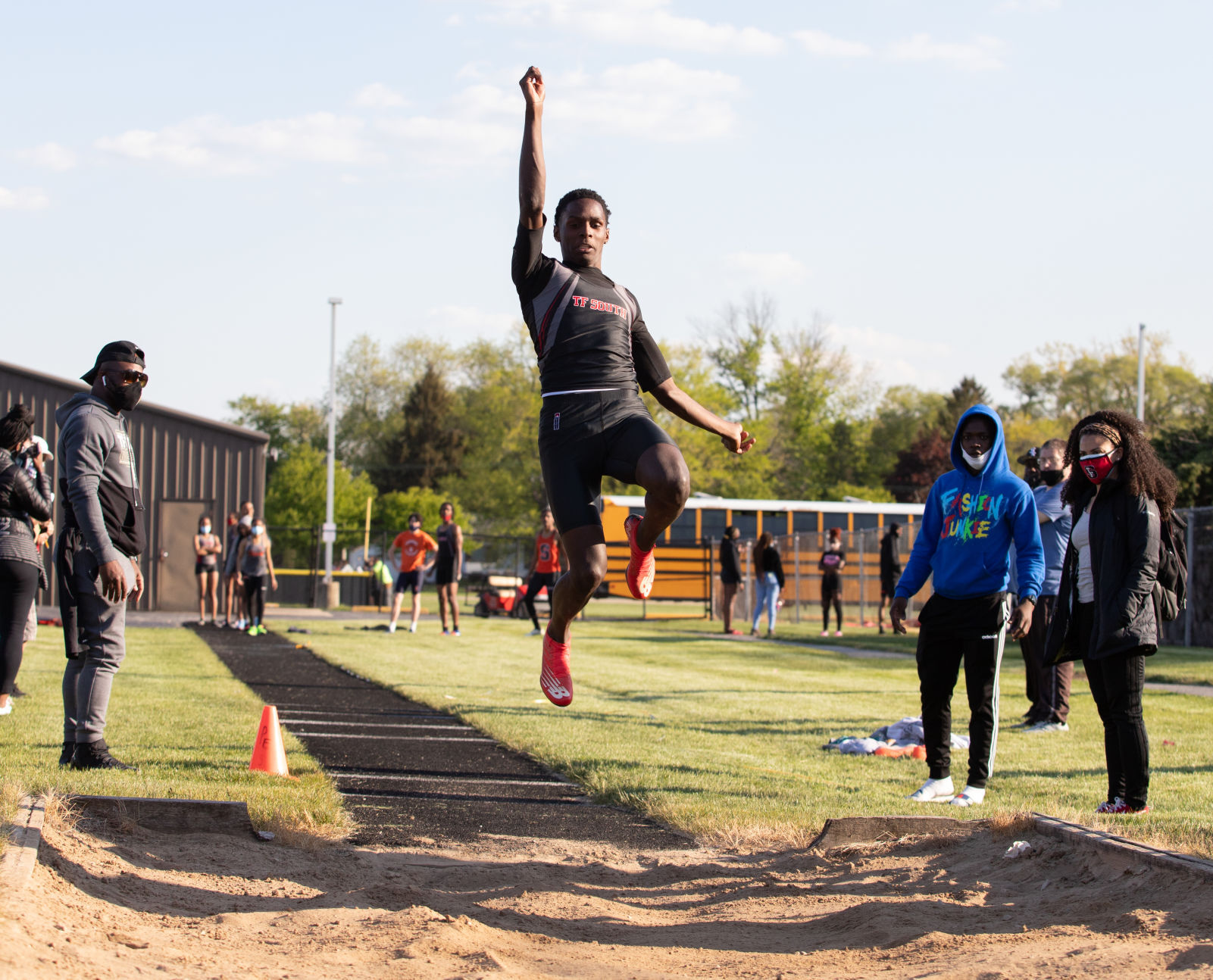 TF South/TF North track